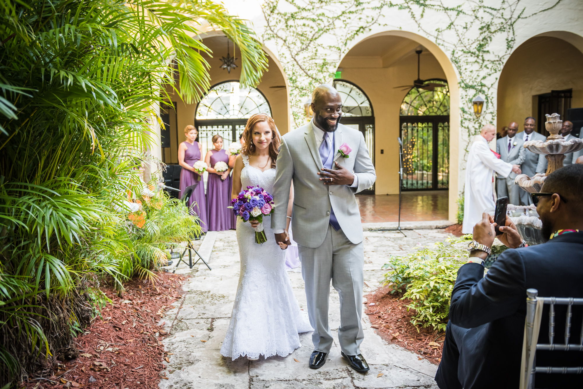 Miami-Themed Wedding